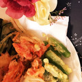 ゆうあやまま☆'s cooksnap of when they made おしゃれな４連！ししとうの天ぷら.