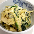 みゃ～こママ's cooksnap of when they made たけのことほうれん草の卵とじ.