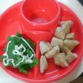 しろかっちゃん's cooksnap of when they made 鶏ひき肉の照り焼きハンバーグ.