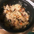 そらやす's cooksnap of when they made 炊き込みご飯 家の黄金比.