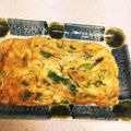 ayumi→'s cooksnap of when they made 小松菜入りだし巻き玉子.