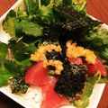 くまきー's cooksnap of when they made 鮪と香菜のコーレーグースカルパッチョ.
