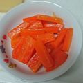 るこたん♪'s cooksnap of when they made 子供喜ぶ、簡単彩り♪【人参グラッセ】.