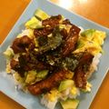 ゆすひと's cooksnap of when they made うなぎとアボガドのちらし寿司.