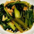 mmiom's cooksnap of when they made 小松菜と薄揚げの煮浸し❤話題レシピ入り❤.