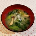 Richland☆Y's cooksnap of when they made ほうれん草としめじの生姜入り味噌汁.