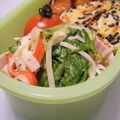 バカリャウ's cooksnap of when they made お弁当に♪カニカマみず菜サラダ.