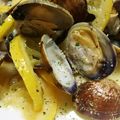 クックICN5JS☆'s cooksnap of when they made アサリのオリーブ油レモン焼き.