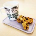 pis5's cooksnap of when they made 甘味料不使用！米粉でガリガリビスコッティ.