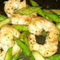 ﾋﾟﾛﾐ♡'s cooksnap of when they made 海老とアスパラの旨塩炒め★★★.
