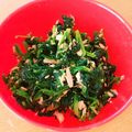 実悠徠ママ's cooksnap of when they made 小松菜とツナの和物☆大量消費.