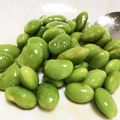 ノリchan's cooksnap of when they made 冷凍枝豆のラー油でピリ辛おつまみモドキ！.