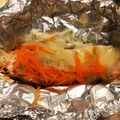 ありんこ☆★'s cooksnap of when they made 鮭と野菜のホイル焼き.