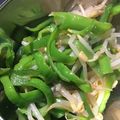 Tama♬'s cooksnap of when they made もう一品に☆もやしとピーマン中華炒め.