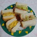 イチゴ、イチゴ。's cooksnap of when they made チーズと卵のサンドイッチ.