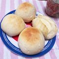 ちびうさ。's cooksnap of when they made 袋で簡単ふわふわパン・２００ｇバージョン.