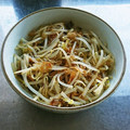＊ぽちゃぼー＊'s cooksnap of when they made もやしのおかか和え.