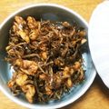 maumamma's cooksnap of when they made くるみとじゃこの甘露煮.