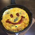 しゃべちゃん's cooksnap of when they made フライパンで簡単♪子供が好きなキッシュ風.