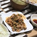 きんぐぅ。's cooksnap of when they made 豚こまとインゲンのピリ辛炒め.