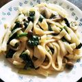 さや131's cooksnap of when they made ☆乳製品不使用！酒粕豆乳カルボナーラ☆.