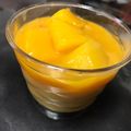 ゆか＊みく's cooksnap of when they made 生クリーム不使用のマンゴープリン✨.