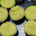 みぃこママ♬'s cooksnap of when they made 卵無しで作る抹茶＆ホワイトチョコマフィン.