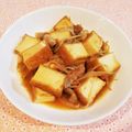 Richland☆Y's cooksnap of when they made 厚揚げと豚肉の炒め煮.