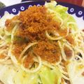 ころぽんたん's cooksnap of when they made からすみとキャベツのパスタ.