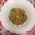 ぽぽきゅ's cooksnap of when they made 簡単☆大根の葉と人参の納豆あえ♪.
