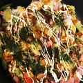 ふにゃりさ's cooksnap of when they made お餅アレンジ～粉のいらないお好み焼き.