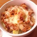 クック0JNIGM☆'s cooksnap of when they made なすとウインナーのドリア.