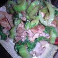 ♡maaco♡'s cooksnap of when they made かつお菜と豚バラのジャン炒め♪.