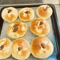 ふ～こ♪'s cooksnap of when they made HBで♡ホワイトチョコレートのちぎりパン.