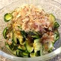PARNELL's cooksnap of when they made ⭐️ズッキーニの梅昆布茶和え.