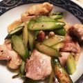 えこ太郎's cooksnap of when they made 簡単！鶏肉とアスパラ炒め♪お弁当にも♡.