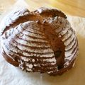 sumirenore's cooksnap of when they made アーモンドチョコのカンパーニュ.