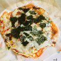 mogusun＊'s cooksnap of when they made 簡単・美味☆もちピザ♪.