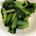 しーちゃん☆LOVE's cooksnap of when they made 小松菜のナムル.
