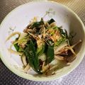 呑んべぇは友達's cooksnap of when they made 目指せ免疫力アップ！葱ときのこのソテー.