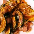 団体競技は鍋's cooksnap of when they made かぼちゃのベーコンとチーズ焼き.