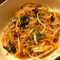 MARIsugar's cooksnap of when they made もやしとほうれん草の副菜.