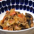 arisukepon's cooksnap of when they made ナスとピーマンのピリ辛肉味噌炒め.