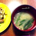 マーシ☆'s cooksnap of when they made 和朝食♪モロッコいんげんと玉ねぎの味噌汁.