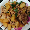 るこたん♪'s cooksnap of when they made 煮込み15分！時短☆焦がし砂糖の豚大根.