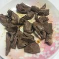のんべえオヤジ's cooksnap of when they made 超簡単!!!　豚ハツのおつまみ♪.