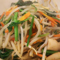 かかみQ's cooksnap of when they made ☆エリンギ 人参 もやし ほうれん草炒め.