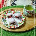 sakuraロゼット's cooksnap of when they made 材料3つで簡単ミニいちご最中.