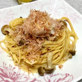 ♪ちょここ♪'s cooksnap of when they made 即席！ツナと大根おろしの和風パスタ.