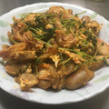 ＊廉＊'s cooksnap of when they made ウインナーと豆苗のキム玉炒め♪.